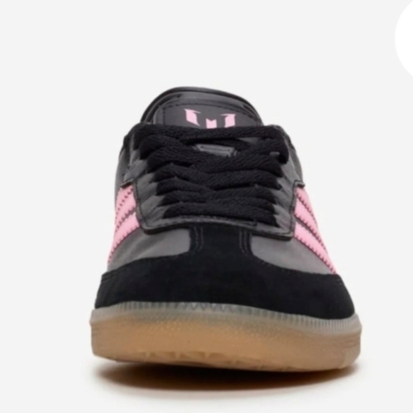 Adidas Samba Messi Men Miami CF Pink Black And Gum 032026 - Picture 3 of 9